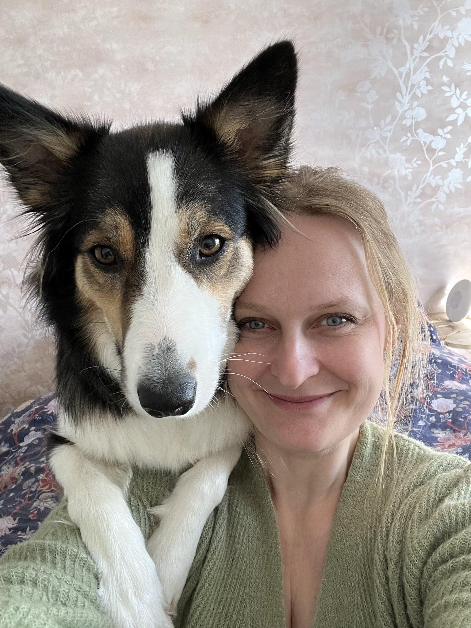 Mylene met haar dieren